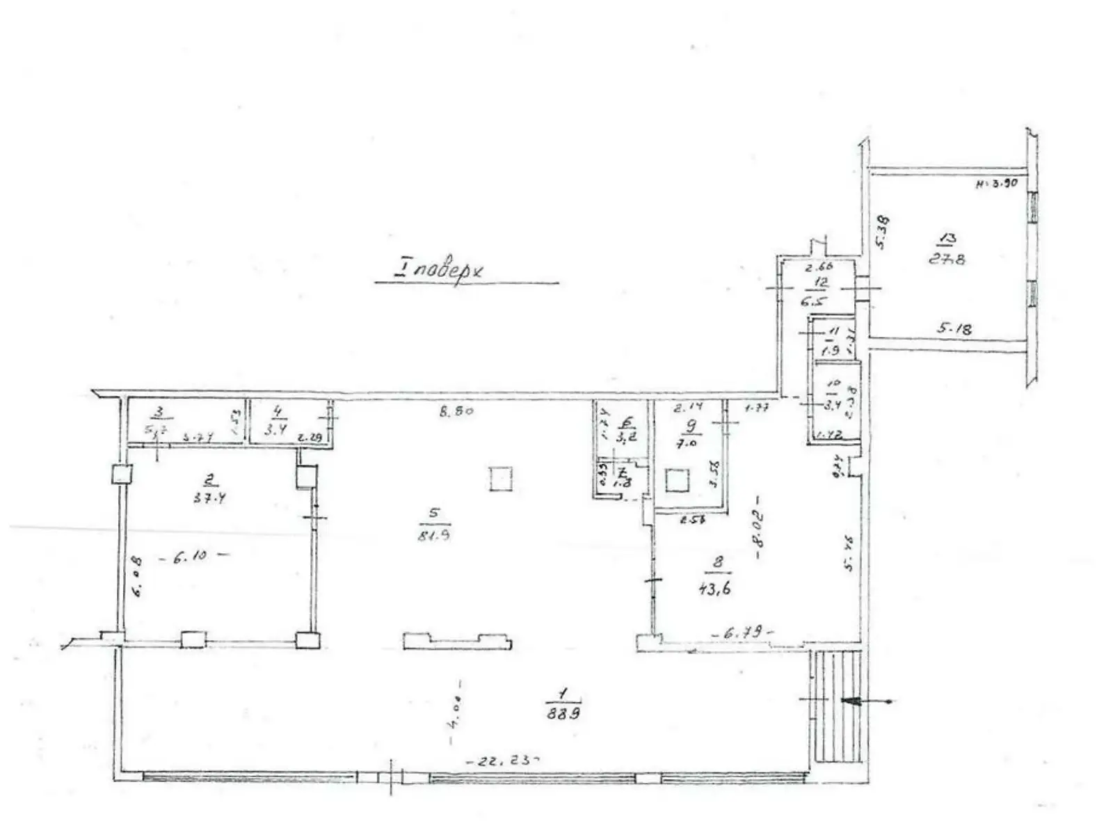 Сдается в аренду офис 312 кв. м в бизнес-центре, цена: 3100 $ - фото 1