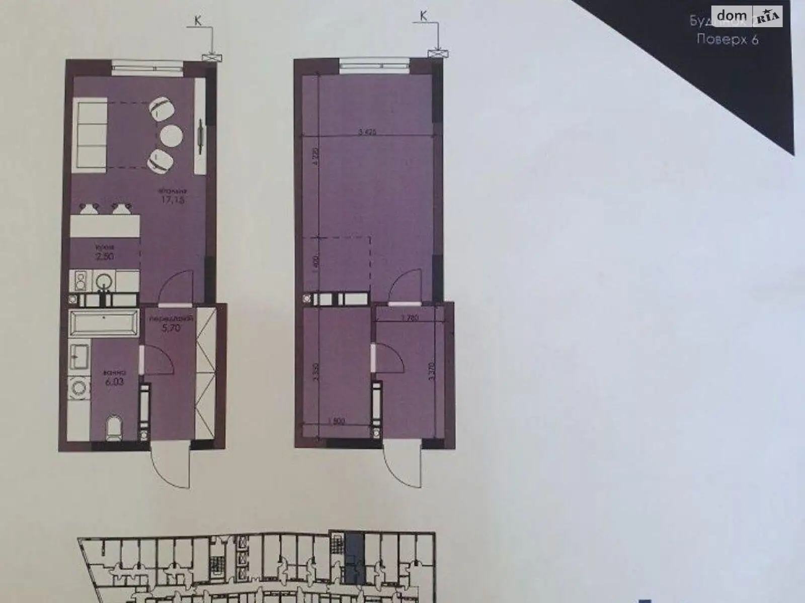 Продається 1-кімнатна квартира 32 кв. м у Києві, вул. Князя Романа Мстиславича(Генерала Жмаченка), 26