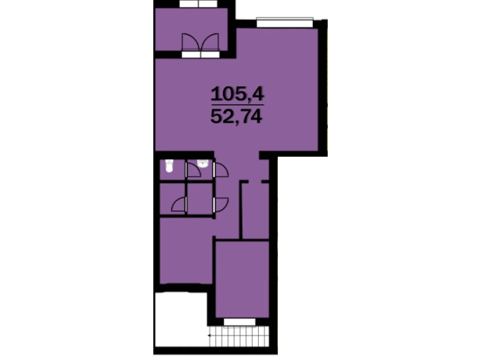 Продается офис 105.4 кв. м в бизнес-центре, цена: 84320 $