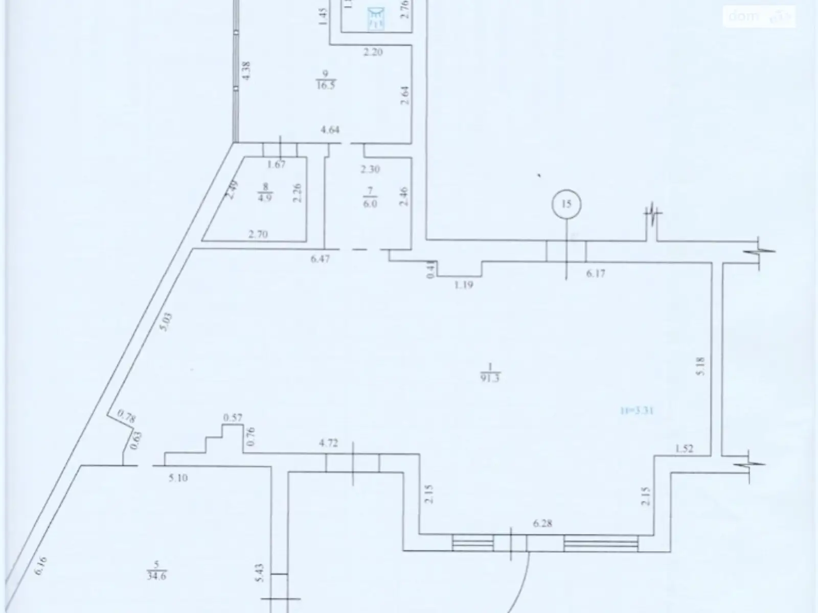 Продается 5-комнатная квартира 172 кв. м в Харькове, ул. Новгородская, 83Б - фото 1