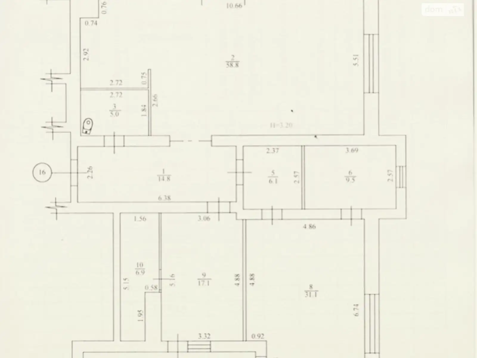 Продается 4-комнатная квартира 158 кв. м в Харькове, ул. Новгородская, 83Б