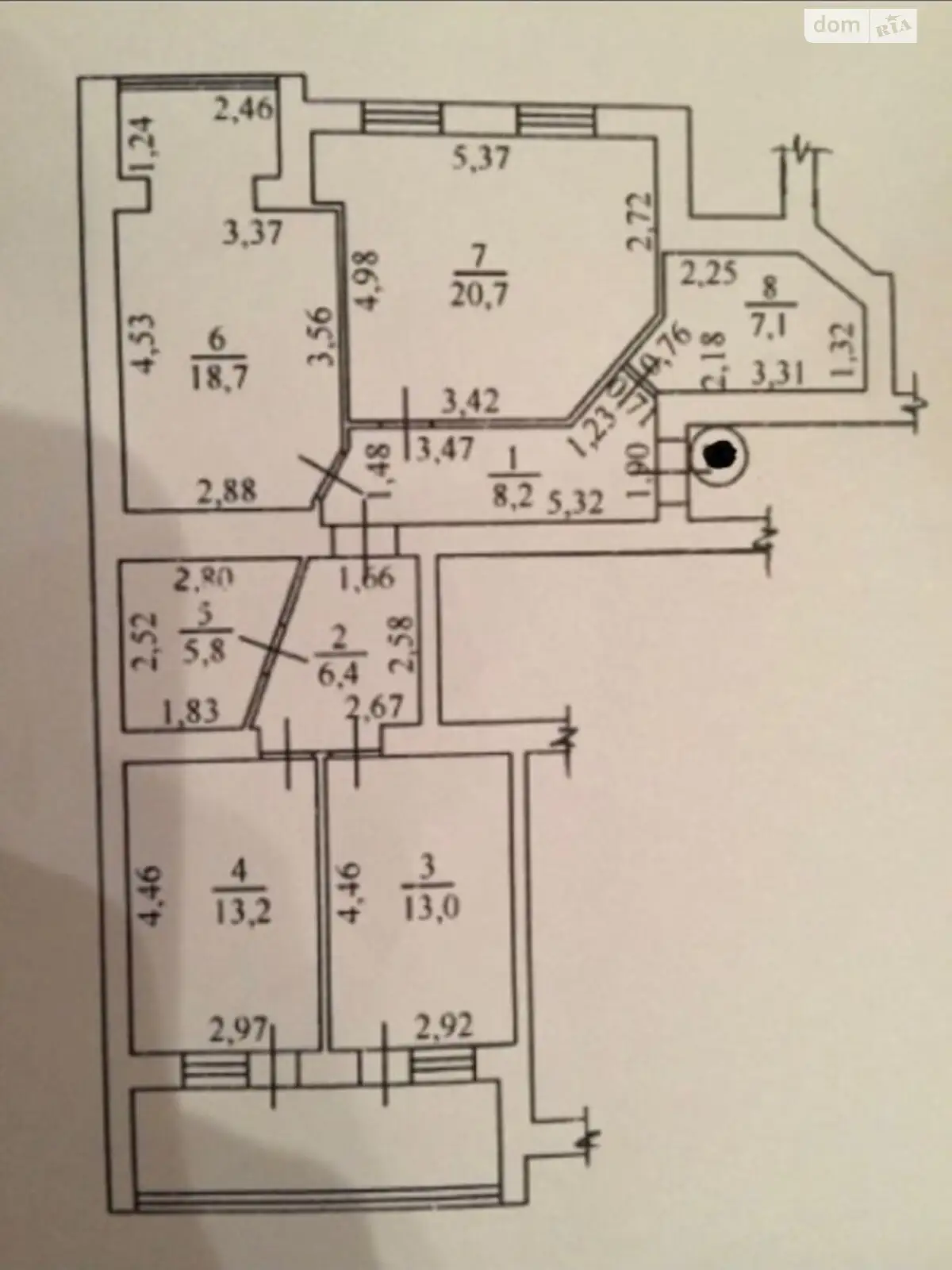 Продается 3-комнатная квартира 97 кв. м в Одессе, ул. Комитетская, 14А - фото 1