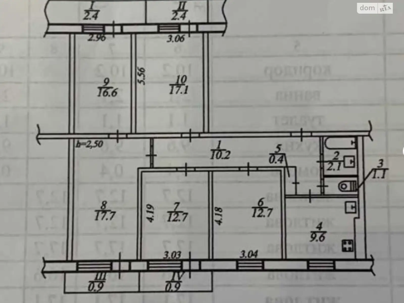 Продається 5-кімнатна квартира 107 кв. м у Дніпрі, вул. Янтарна, 79