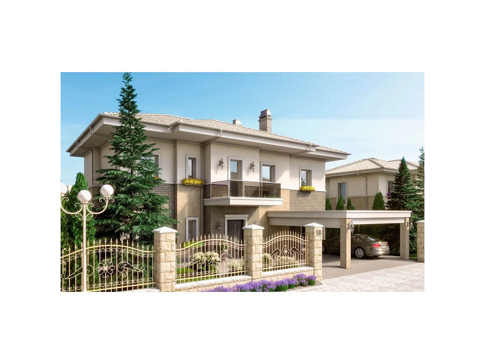 Продається будинок 2 поверховий 228 кв. м з балконом, цена: 301770 $