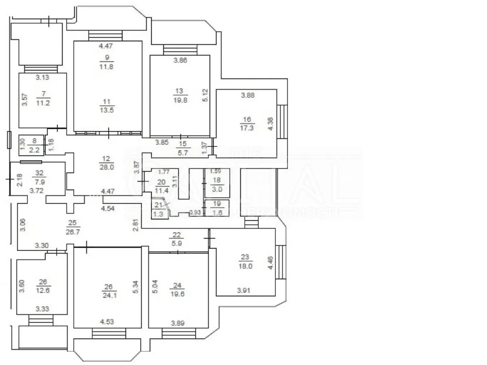 Здається в оренду офіс 270 кв. м в бізнес-центрі, цена: 4050 $