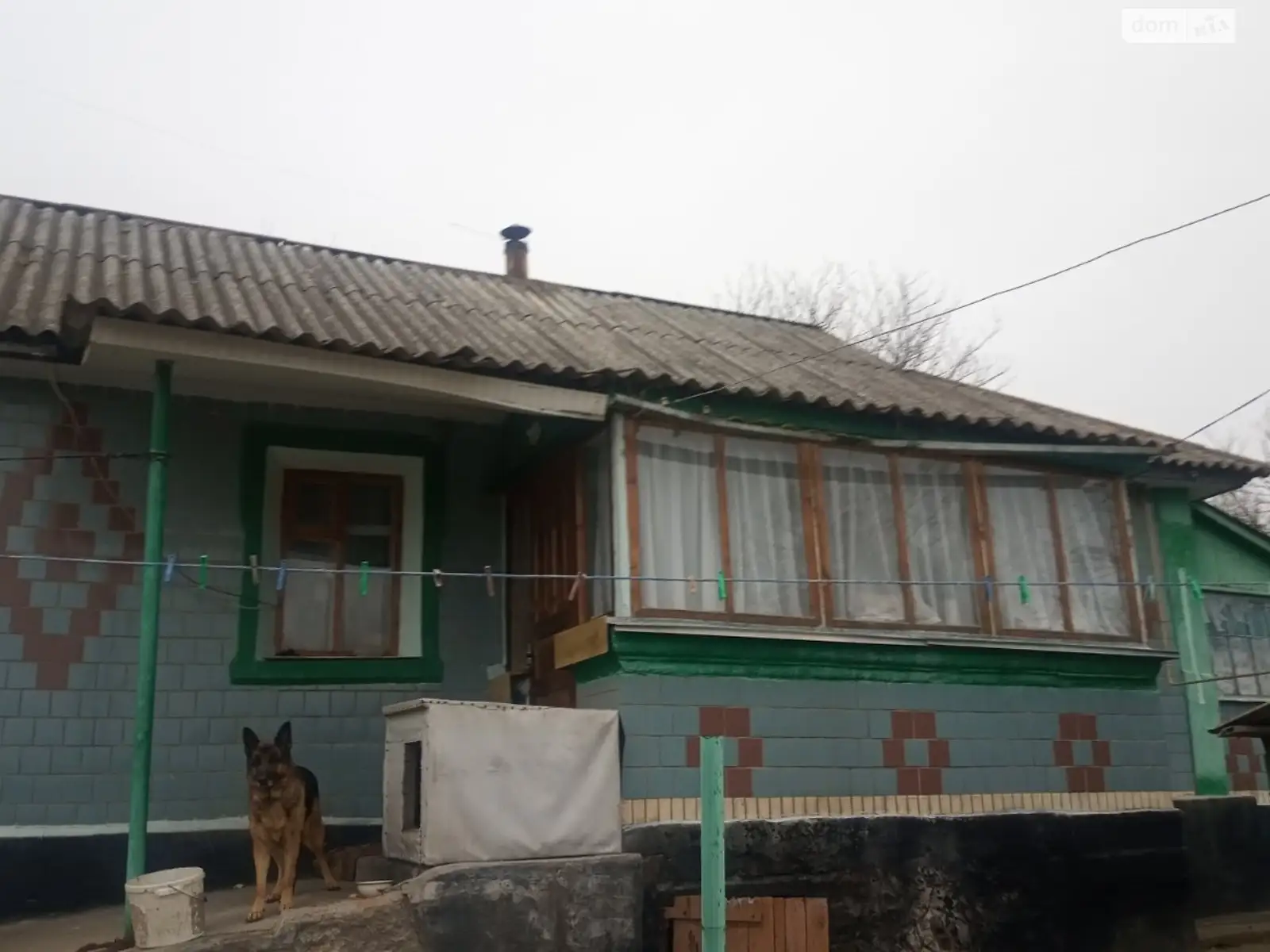 Продается одноэтажный дом 104.4 кв. м с камином, Партизанська