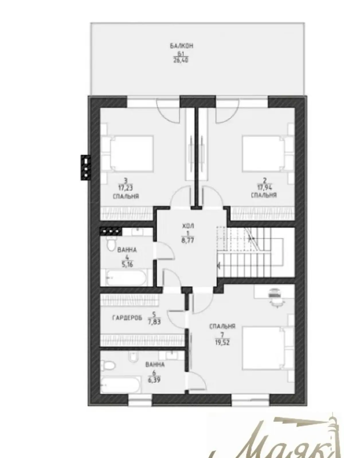 Продается дом на 2 этажа 250 кв. м с верандой - фото 2
