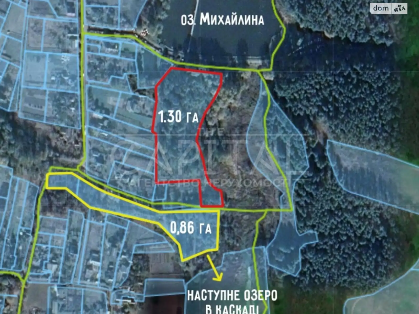 Продається земельна ділянка 130 соток у Київській області - фото 3