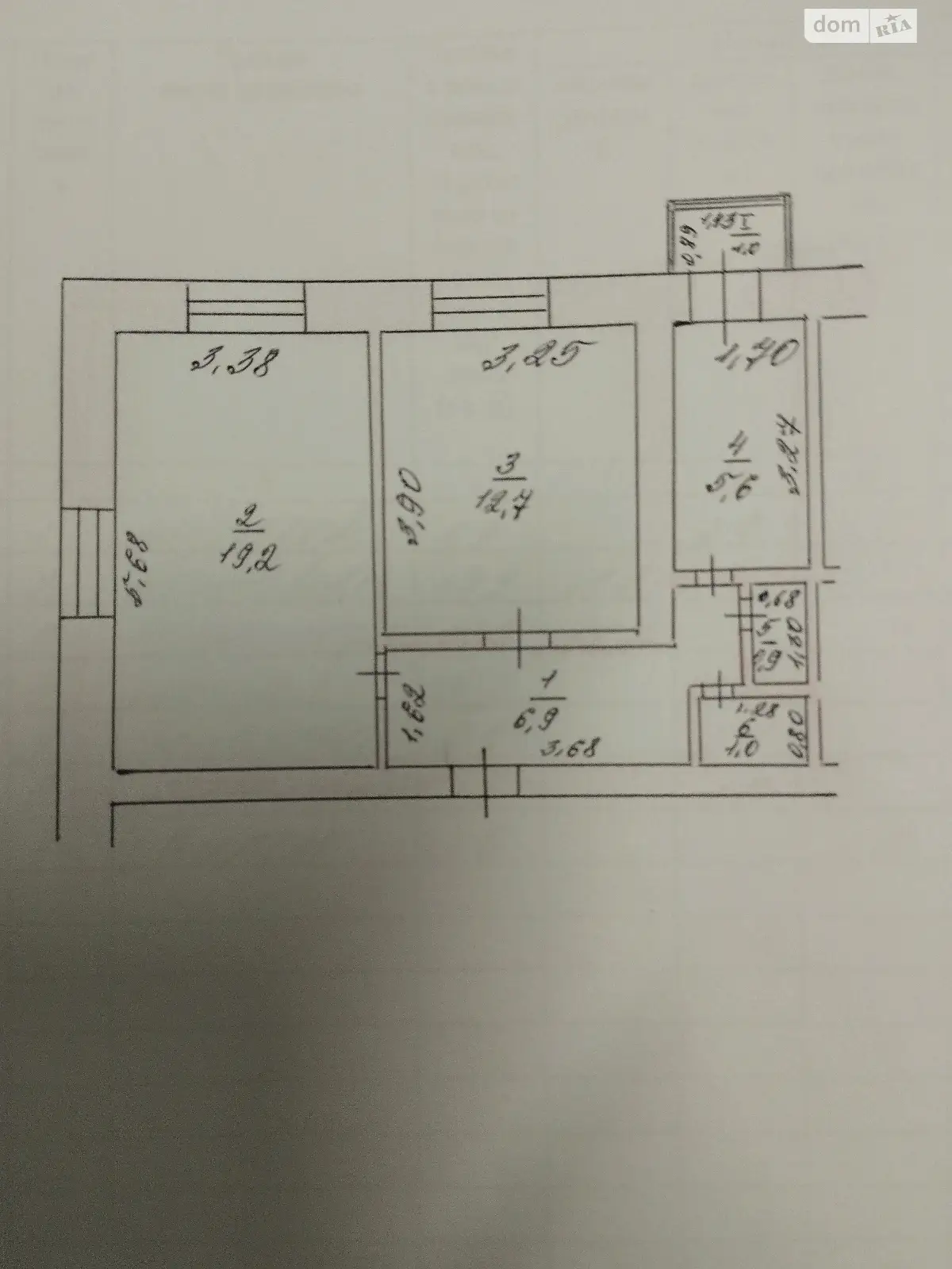 Продается 2-комнатная квартира 47.3 кв. м в Понинке, цена: 10100 $