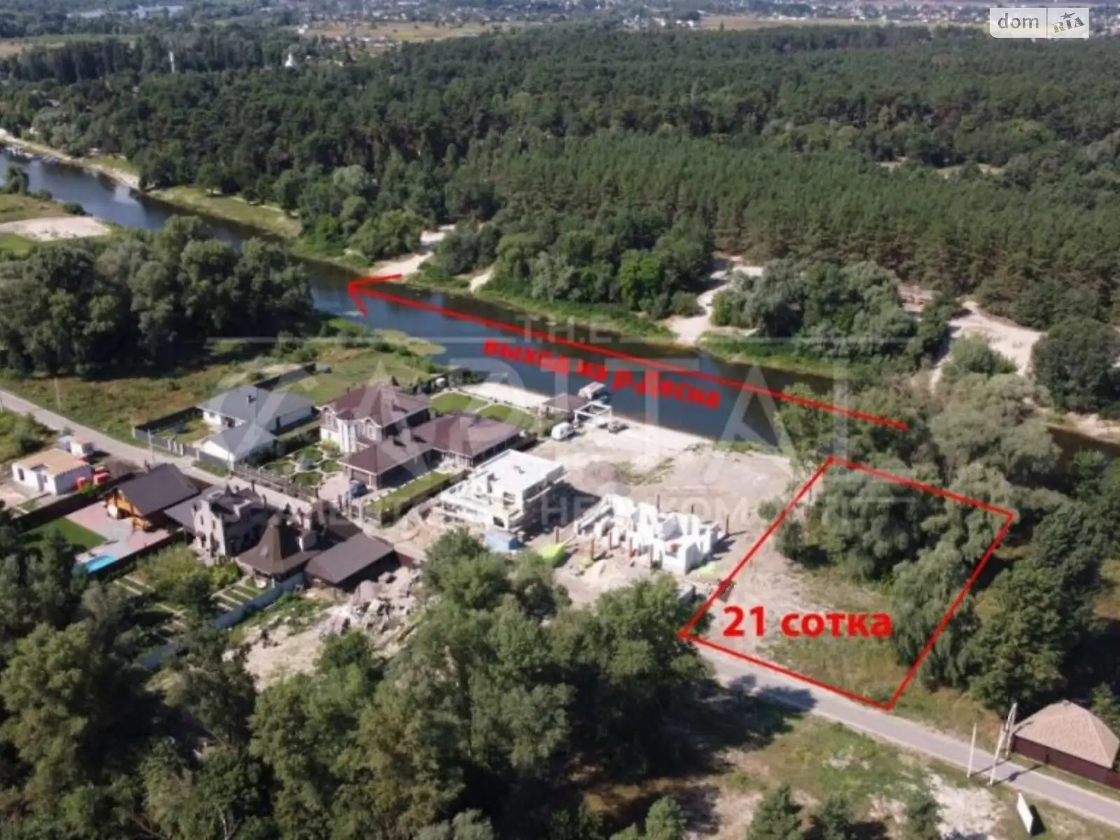 Продается земельный участок 21 соток в Киевской области, цена: 168000 $ - фото 1