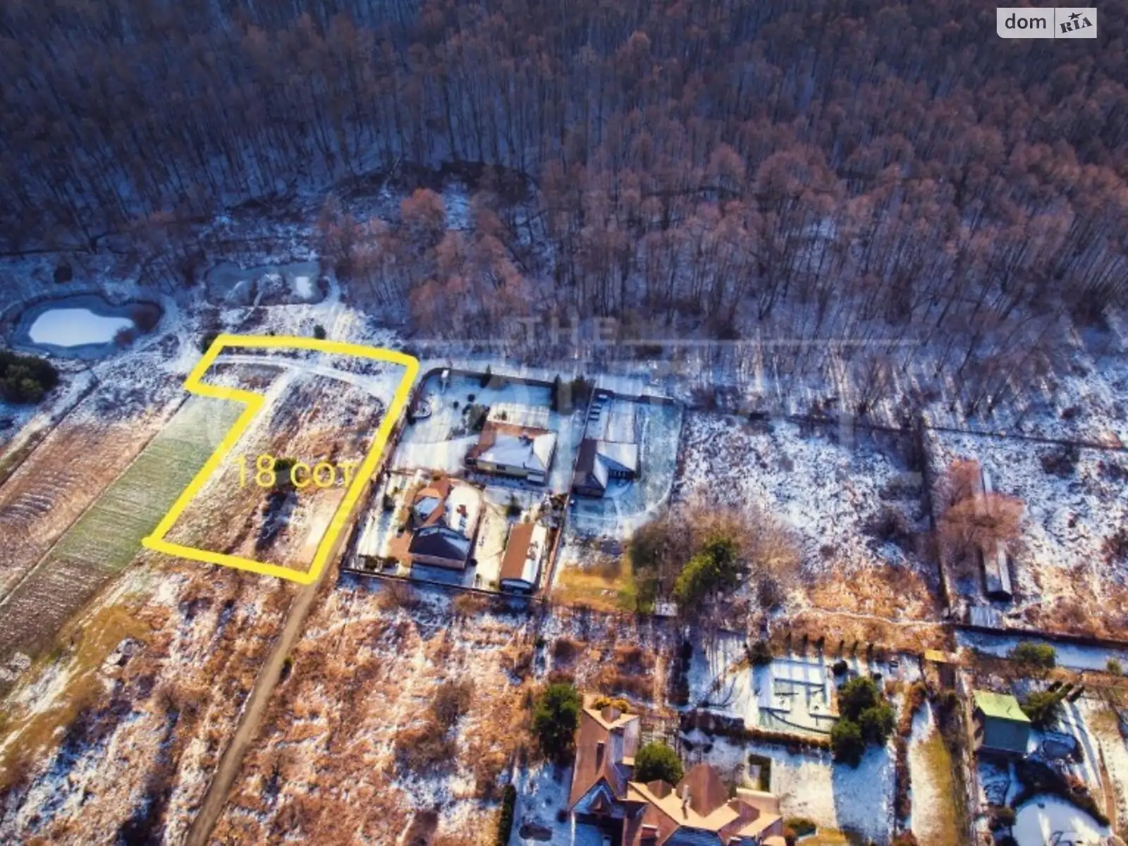 Продается земельный участок 18 соток в Киевской области, цена: 72000 $