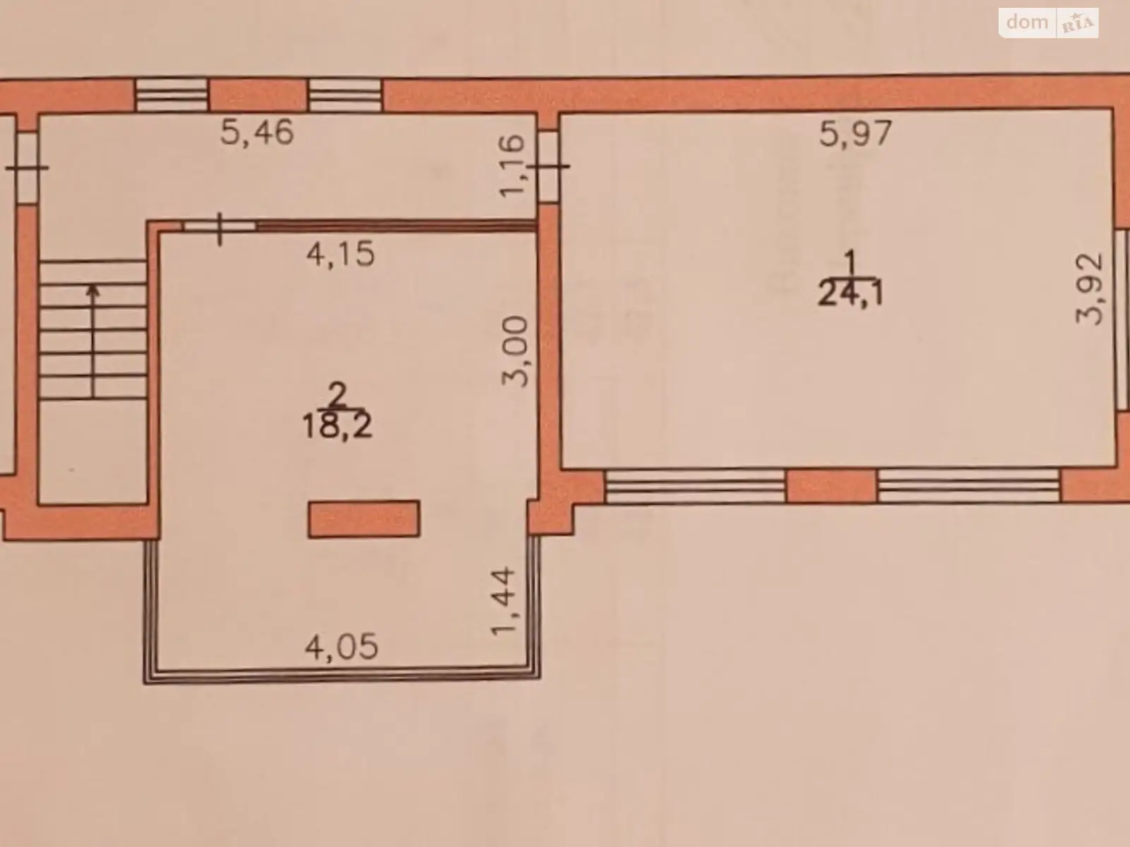 Продается помещения свободного назначения 42 кв. м в 2-этажном здании - фото 3