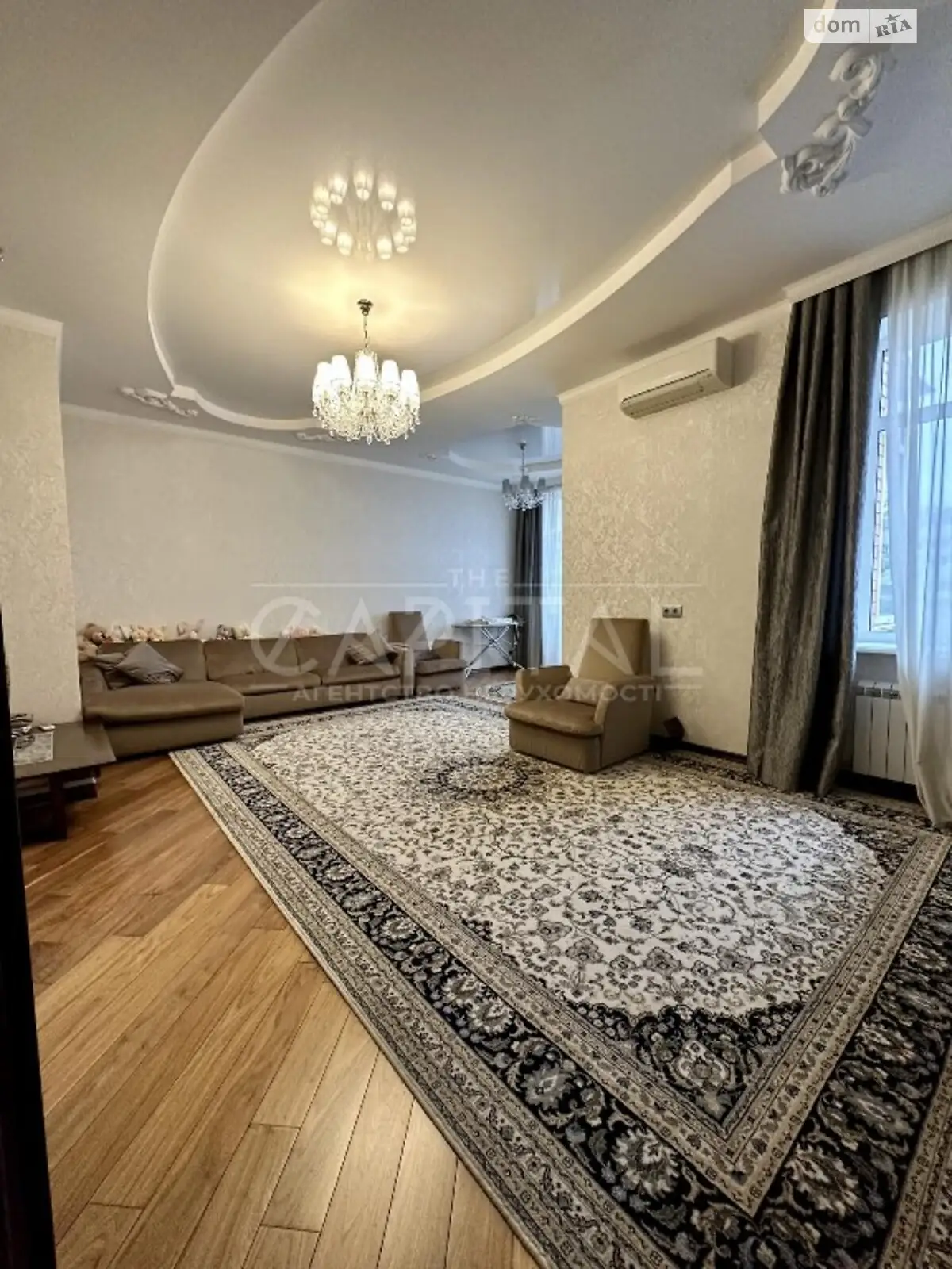 Здається в оренду 3-кімнатна квартира 121 кв. м у Києві, вул. Дмитрівська, 66А - фото 1