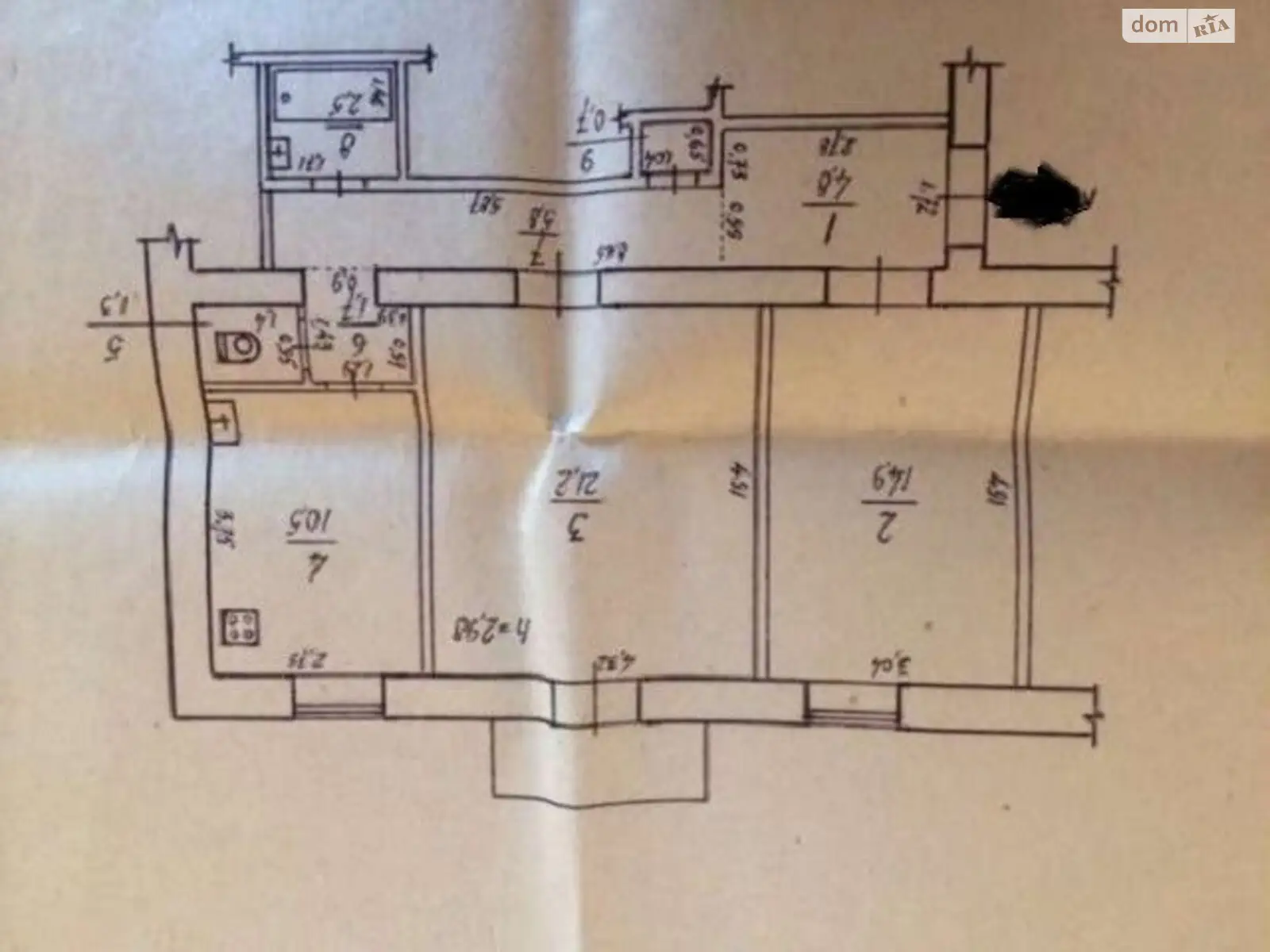 Продается 2-комнатная квартира 66 кв. м в Одессе, ул. Пастера - фото 1