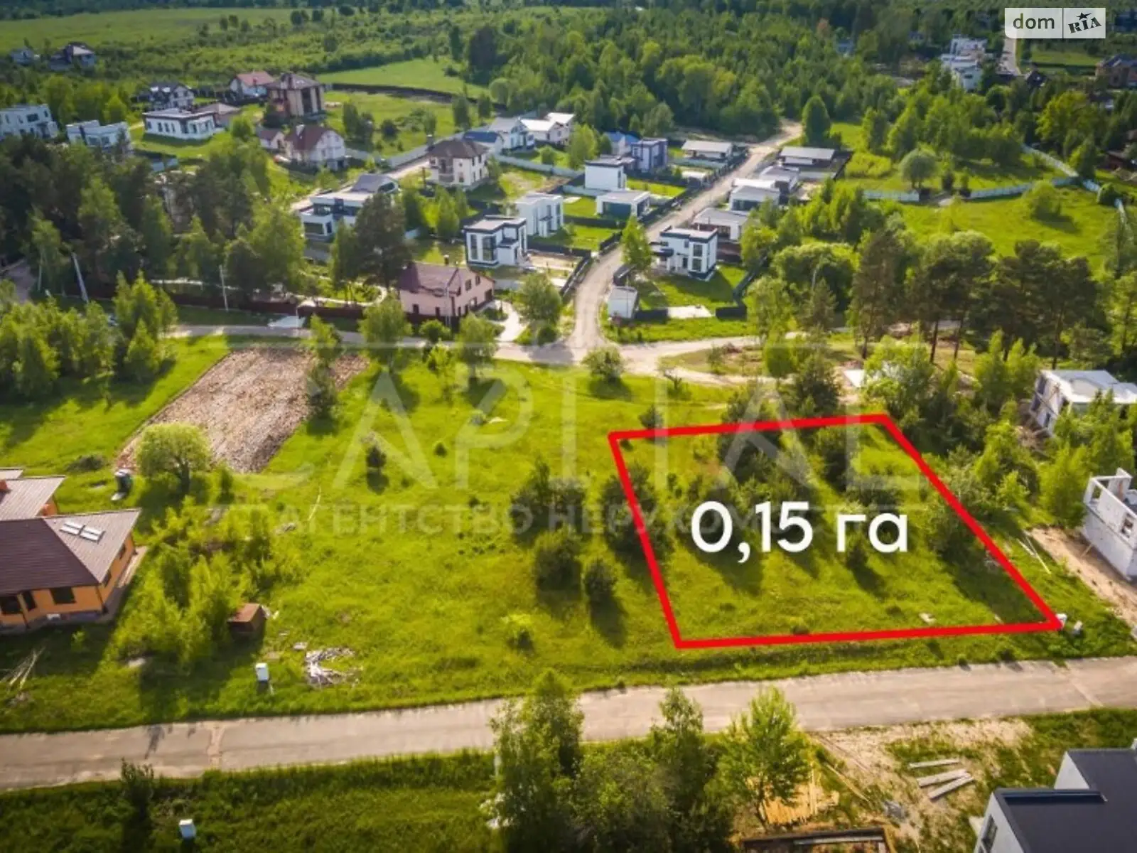 Продается земельный участок 15 соток в Киевской области, цена: 80000 $