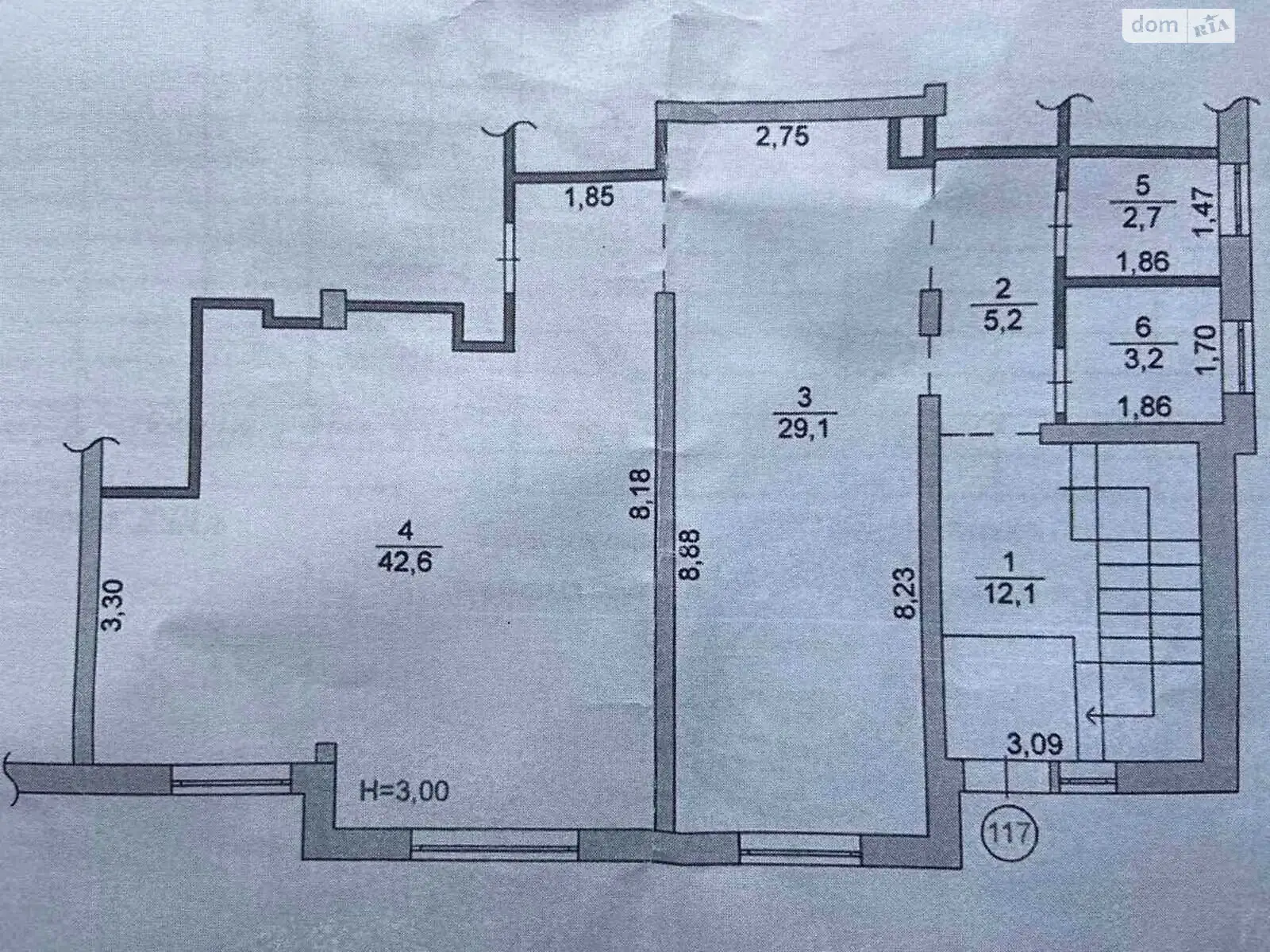 Продається об'єкт сфери послуг 98 кв. м в 9-поверховій будівлі, цена: 150000 $