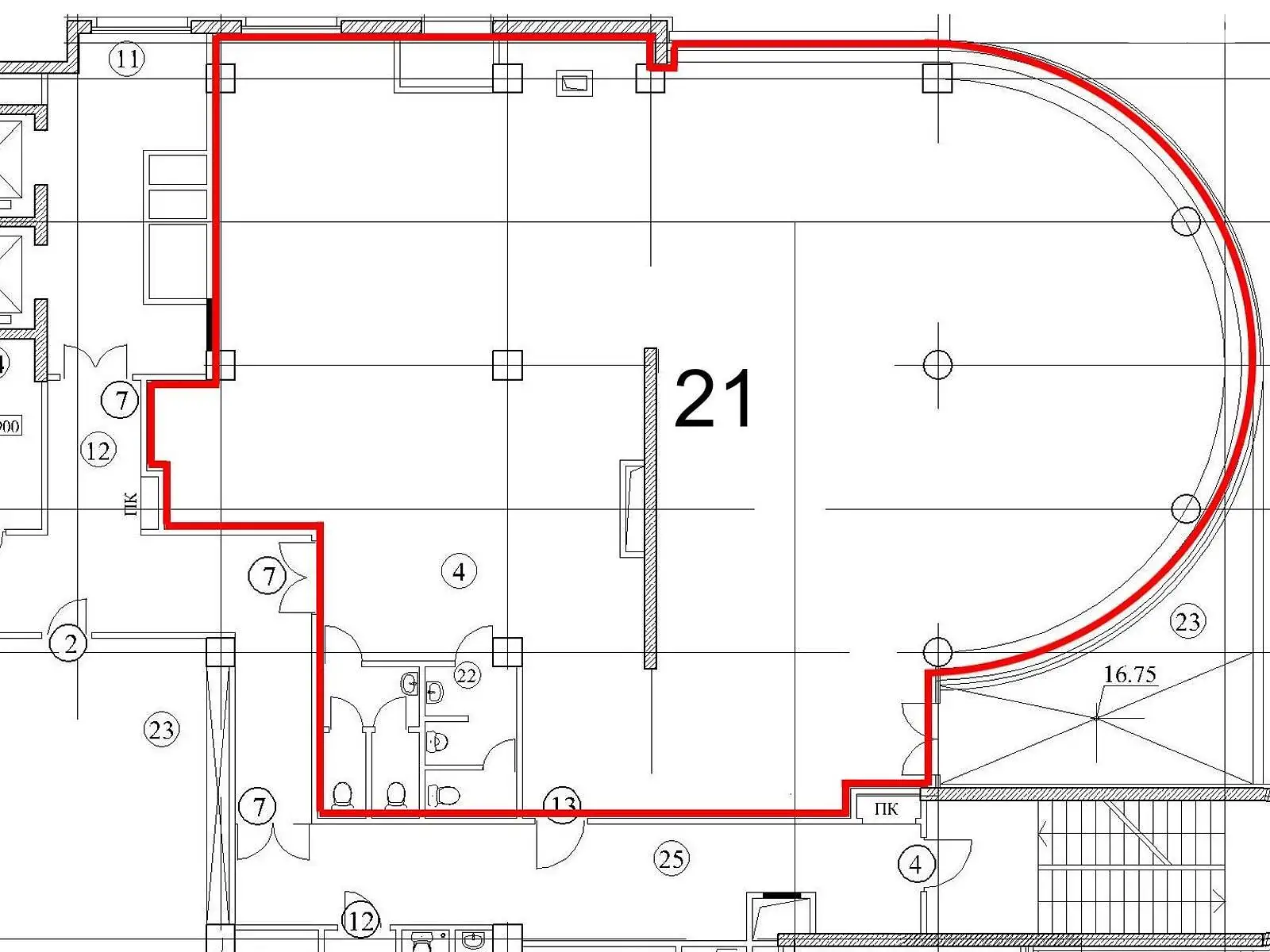 Сдается в аренду офис 290 кв. м в бизнес-центре, цена: 3450 $