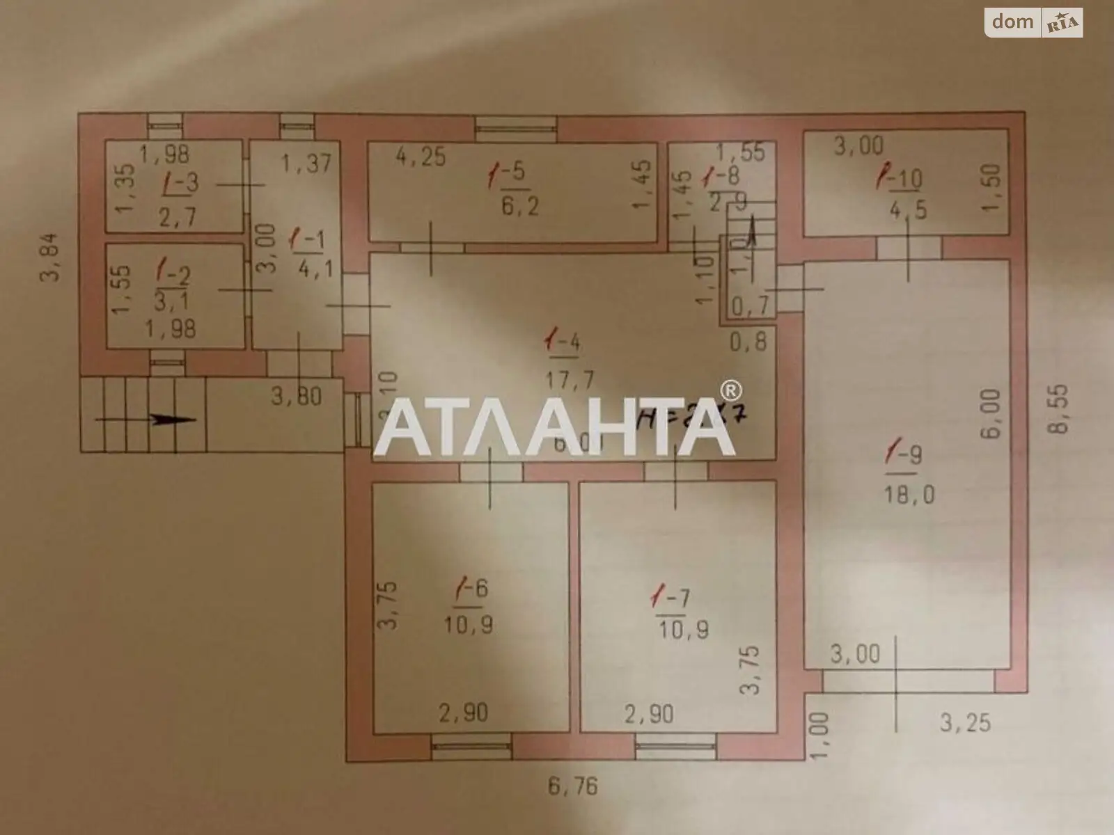 Продается одноэтажный дом 80 кв. м с мансардой, цена: 32000 $