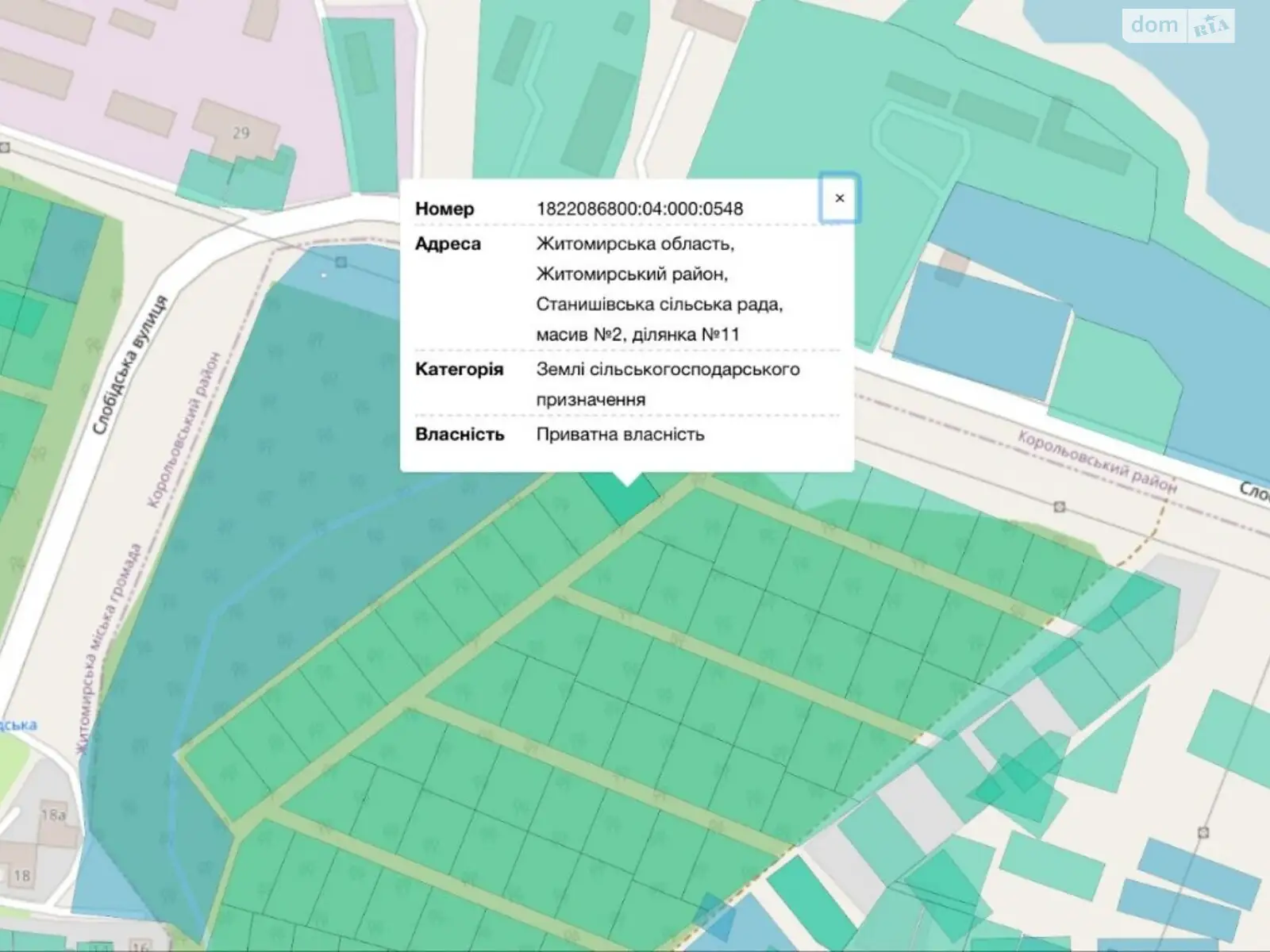 Продається земельна ділянка 10 соток у Житомирській області, цена: 9000 $ - фото 1