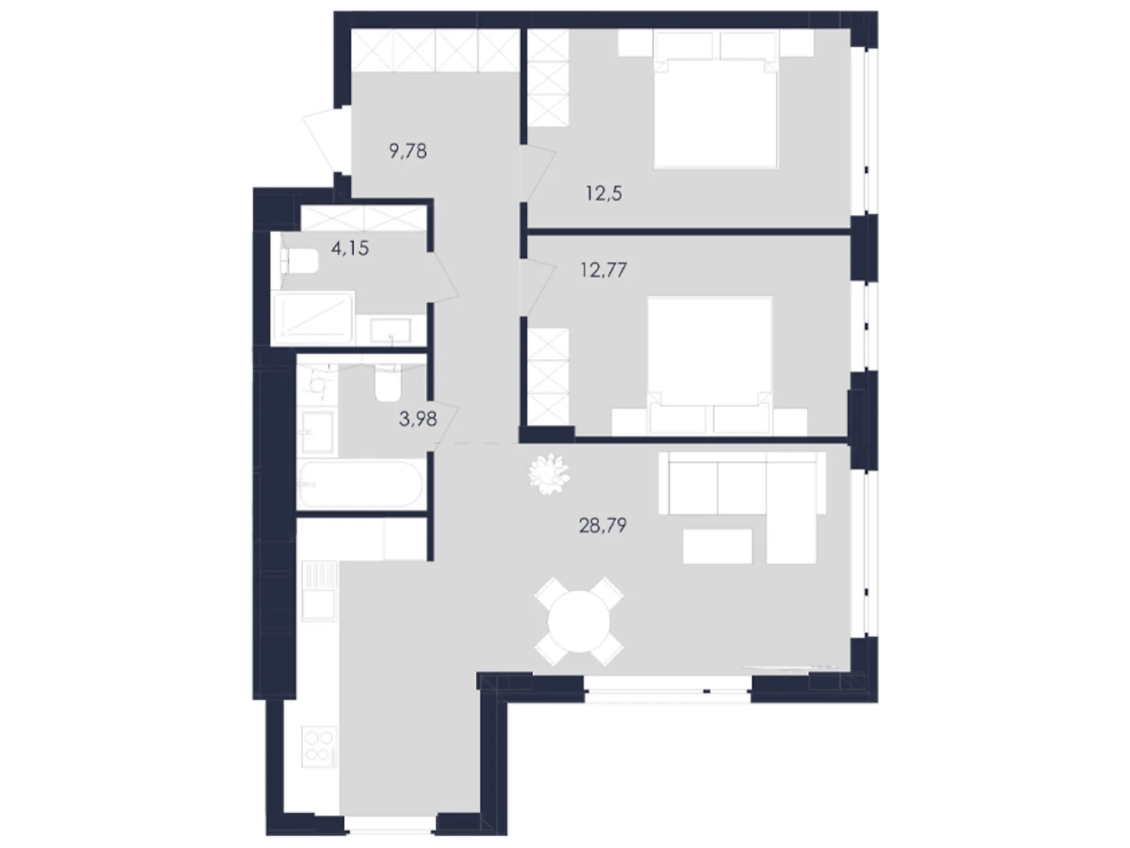 вул. Героїв Майдану Сокільники ЖК Avalon Holiday, цена: 86300 $ - фото 1