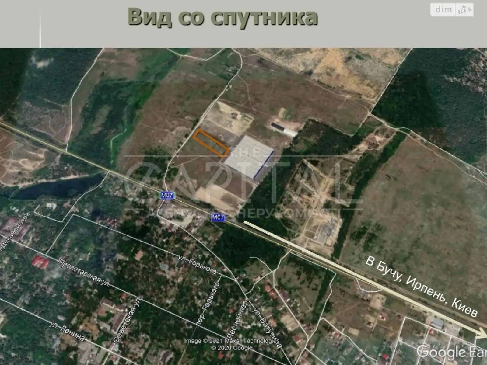 Продається земельна ділянка 84.43 соток у Київській області, цена: 135088 $