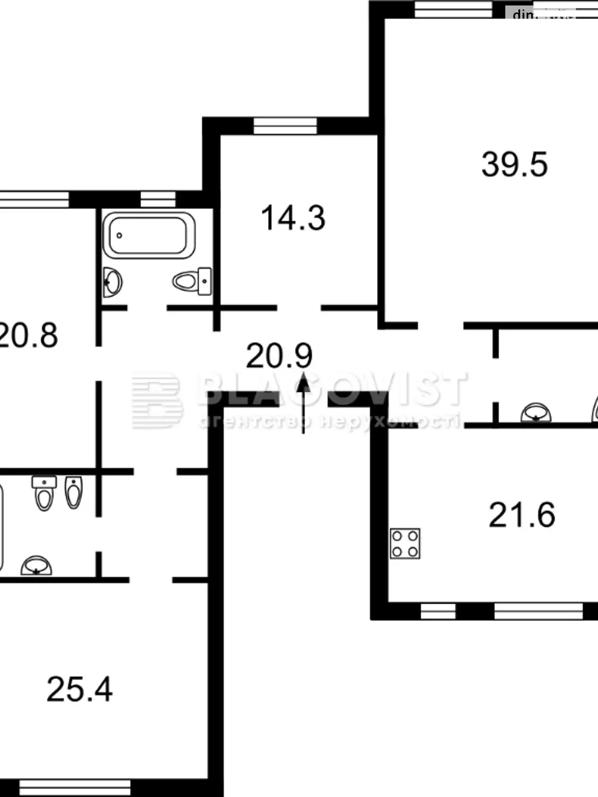 Продается офис 167 кв. м в бизнес-центре - фото 2