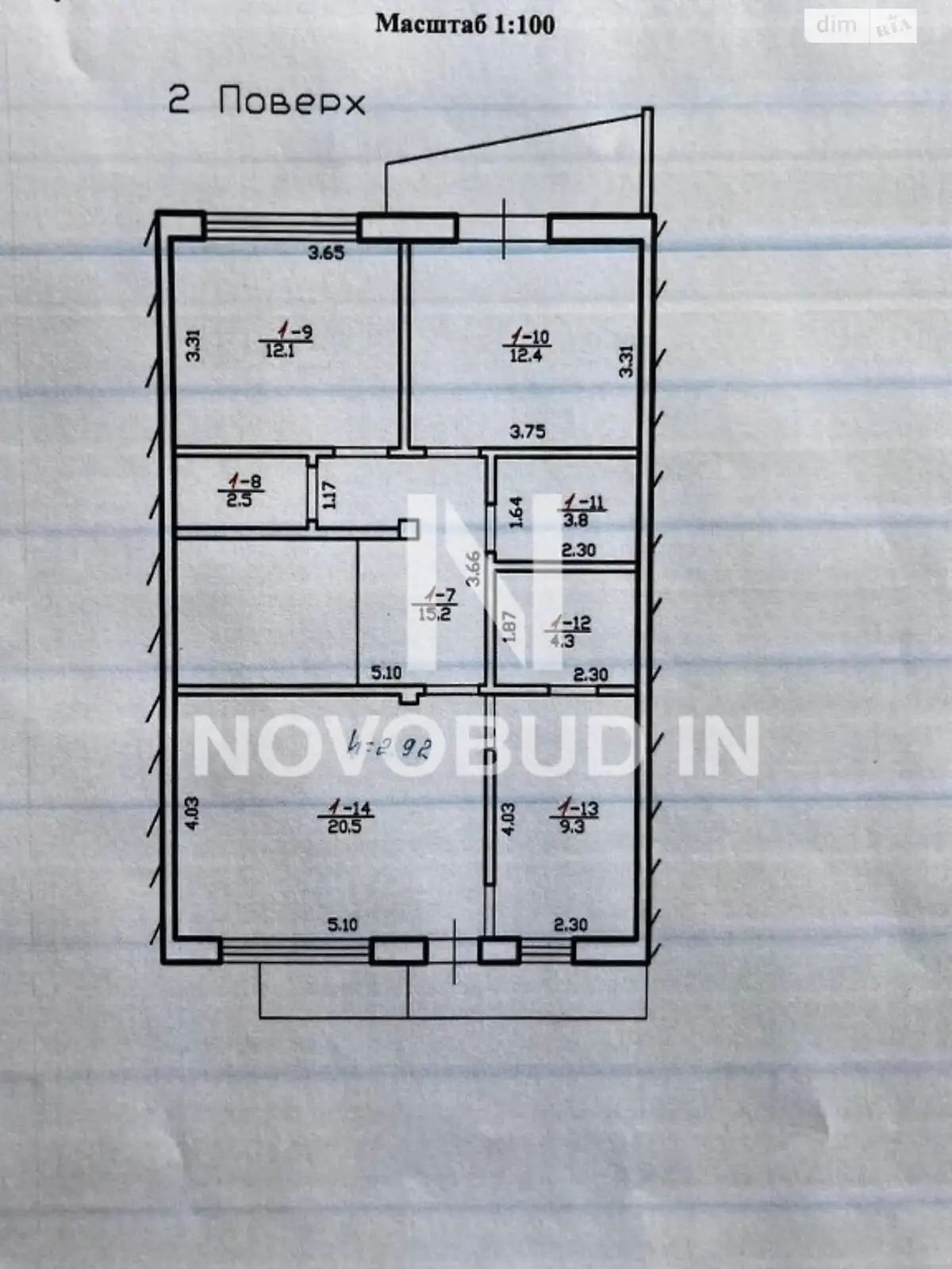 Продается дом на 2 этажа 137.4 кв. м с беседкой - фото 3