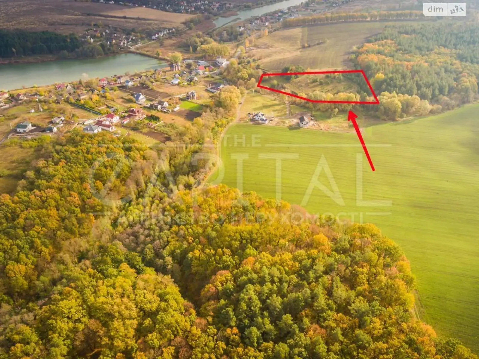 Продается земельный участок 120 соток в Киевской области, цена: 178800 $