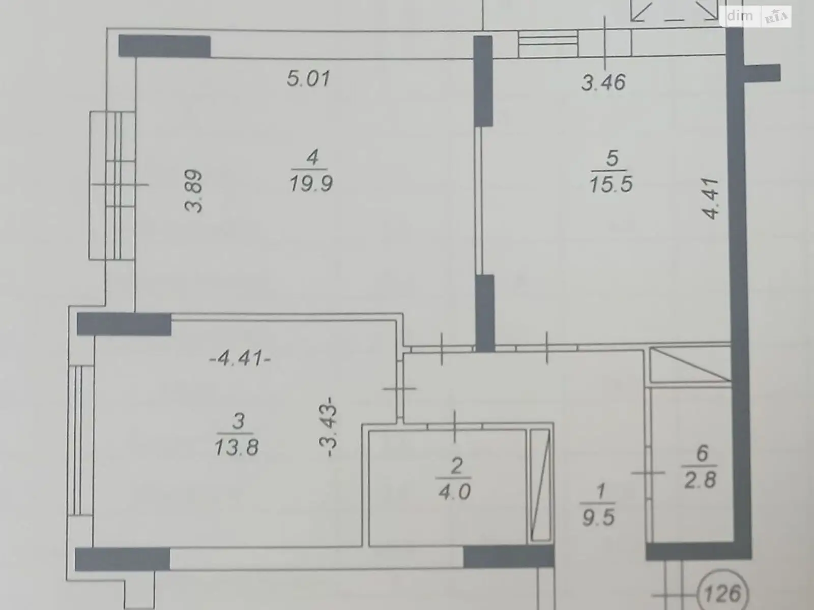 Продается 2-комнатная квартира 67 кв. м в Киеве, ул. Андрея Аболмасова(Панельная)