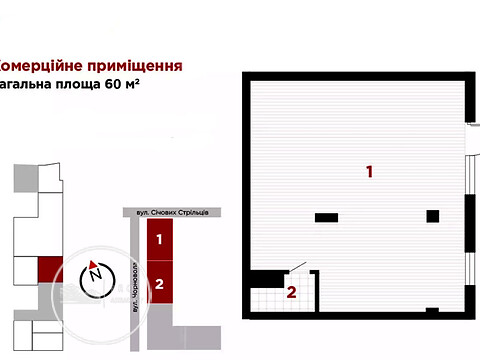 Сдается в аренду объект сферы услуг 60 кв. м в 11-этажном здании, цена: 30000 грн