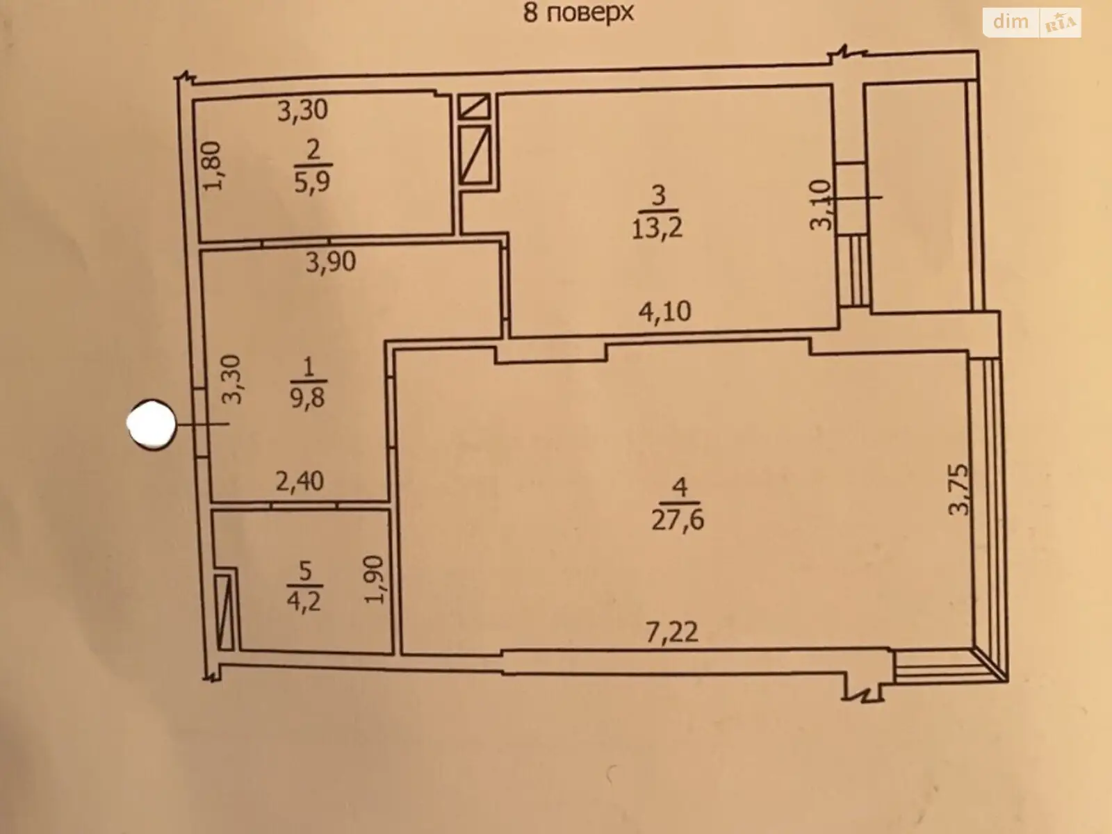 Продается 1-комнатная квартира 63 кв. м в Одессе, бул. Французский, 22/30 - фото 1