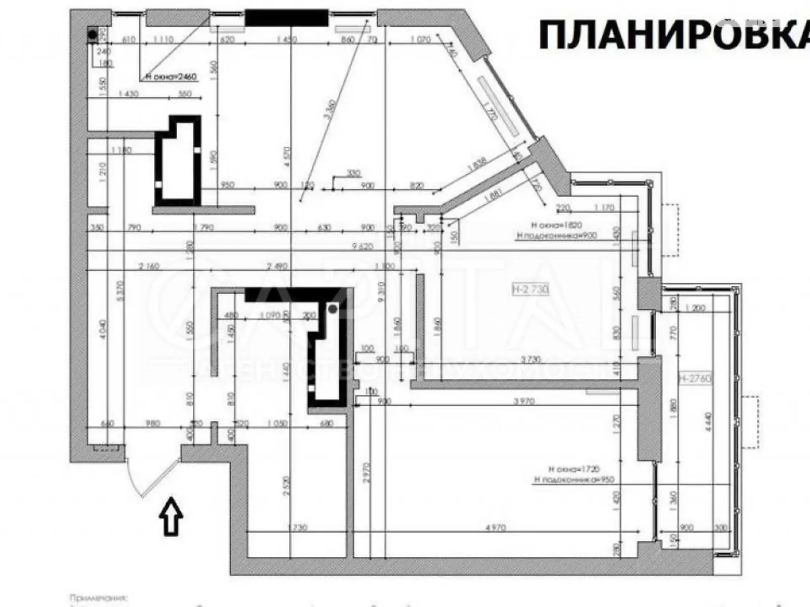 Продається 2-кімнатна квартира 76 кв. м у Києві, вул. Ростиславська(Маршала Рибалка)