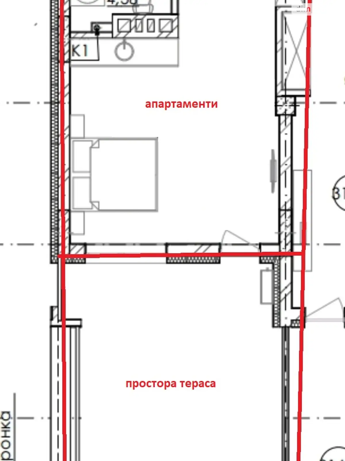 Продается объект сферы услуг 39 кв. м в 6-этажном здании - фото 3