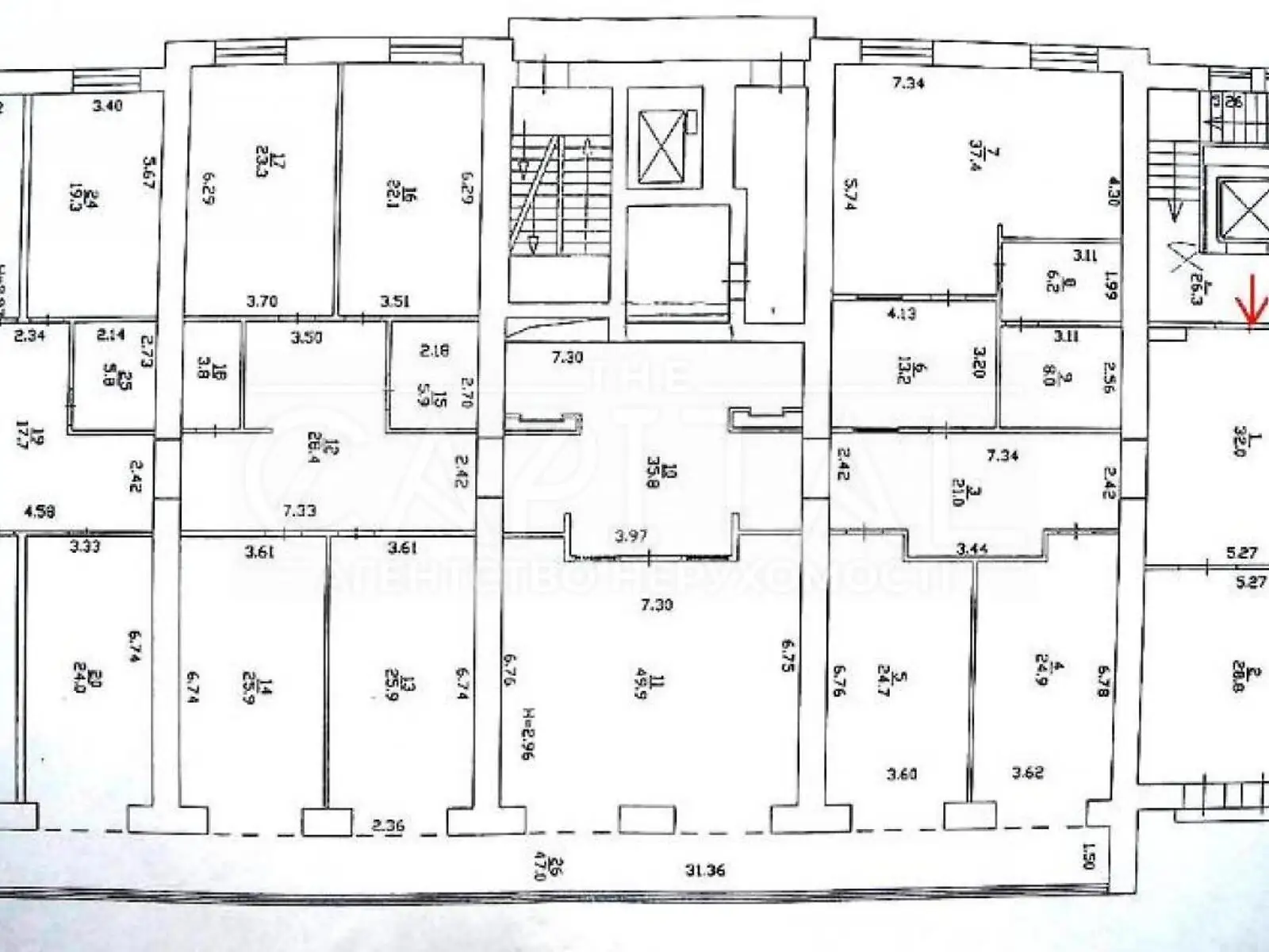 Сдается в аренду офис 682 кв. м в бизнес-центре, цена: 13000 $