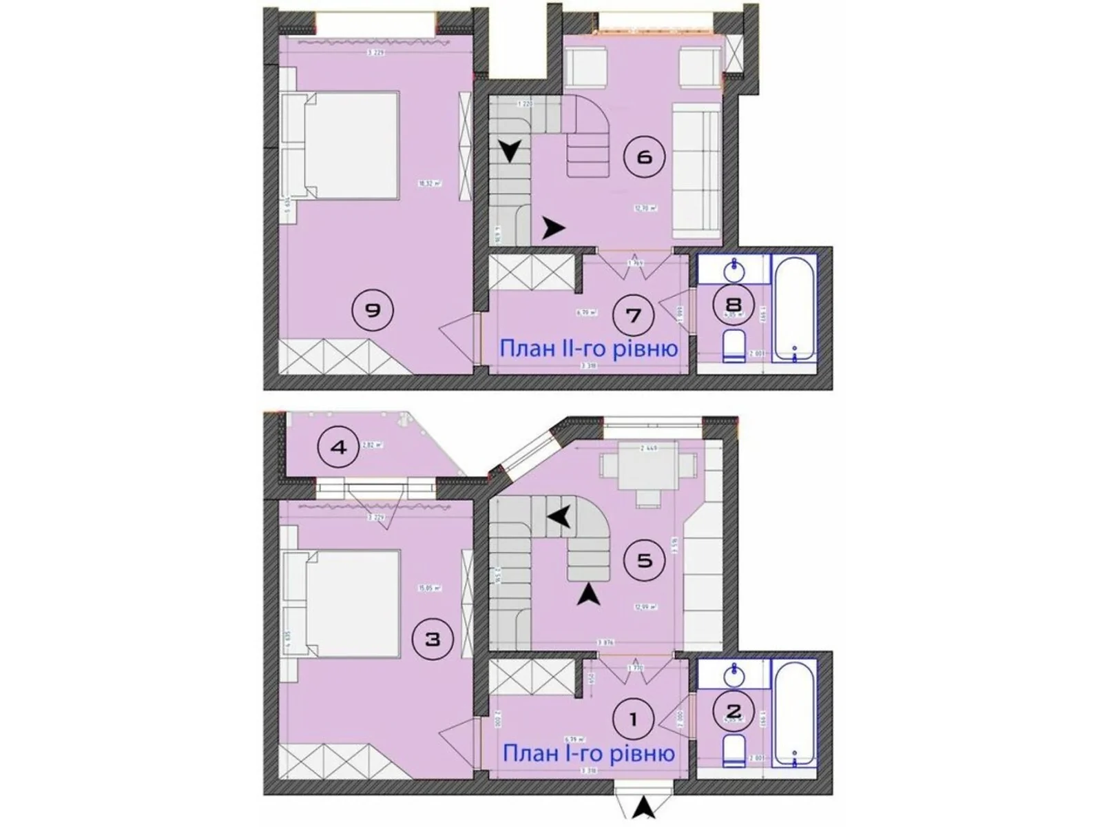 Продается 3-комнатная квартира 83.01 кв. м в Броварах, ул. Фельдмана, ул. Спорти