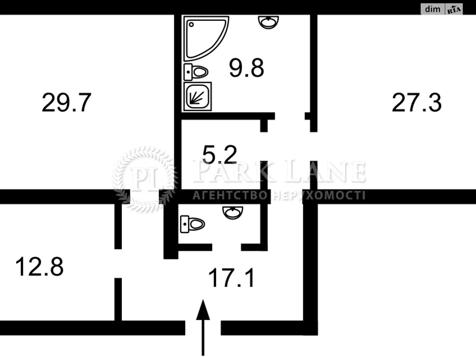 Продается 2-комнатная квартира 106 кв. м в Киеве, ул. Воздвиженская, 48