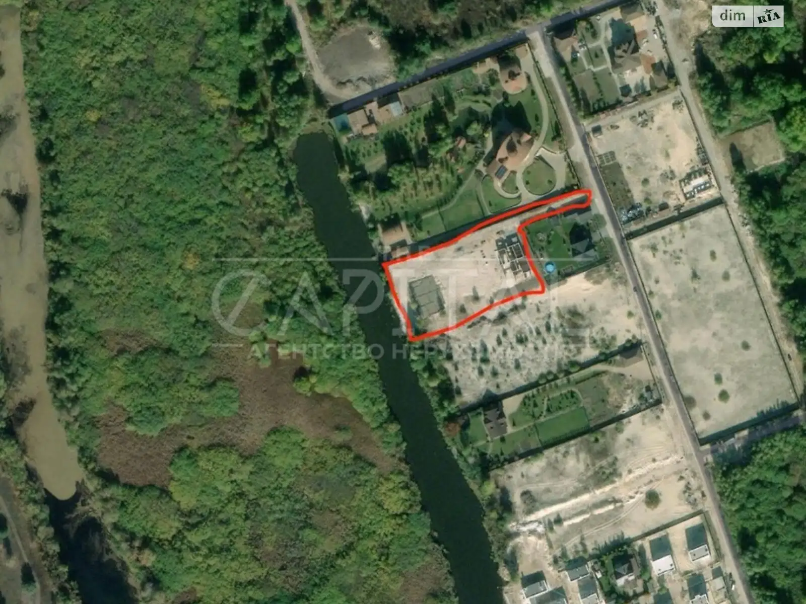 Продается земельный участок 46 соток в Киевской области, цена: 330000 $