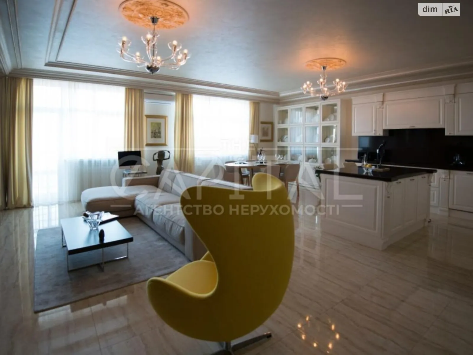 Сдается в аренду 3-комнатная квартира 130 кв. м в Киеве, ул. Юрия Ильенко, 18Б - фото 1