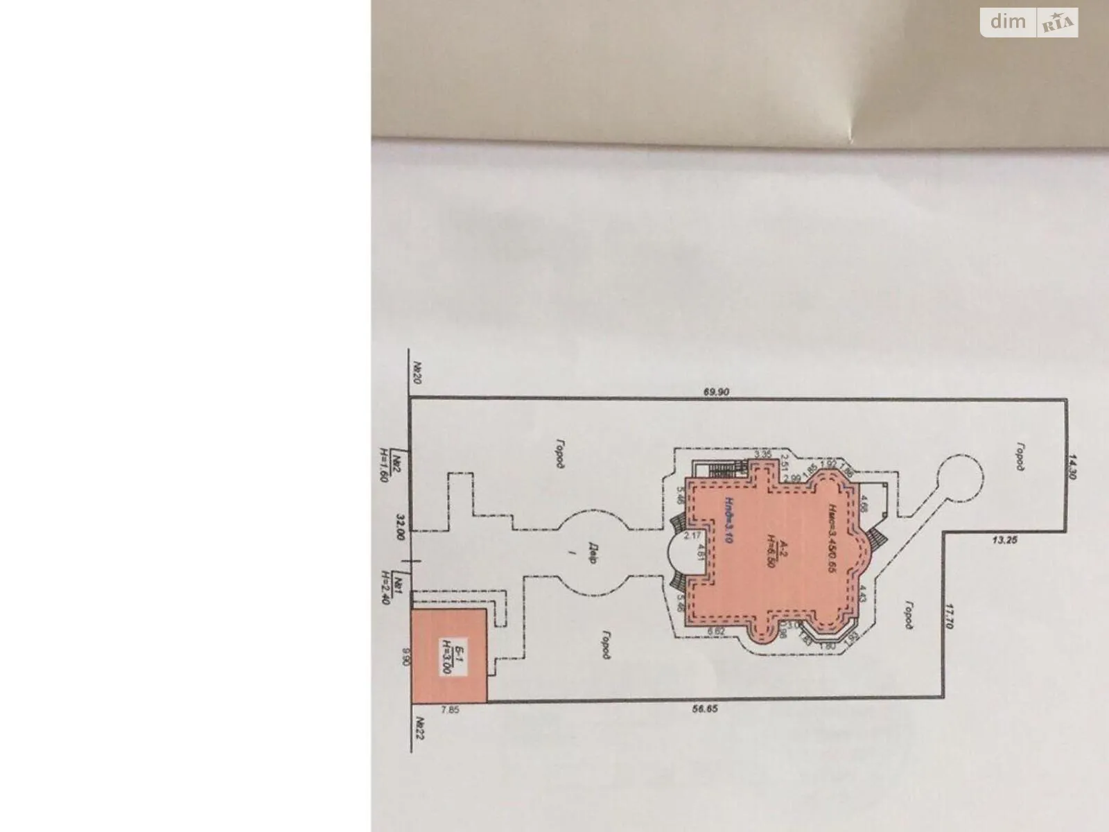 Продается дом на 2 этажа 1000 кв. м с террасой, цена: 468000 $