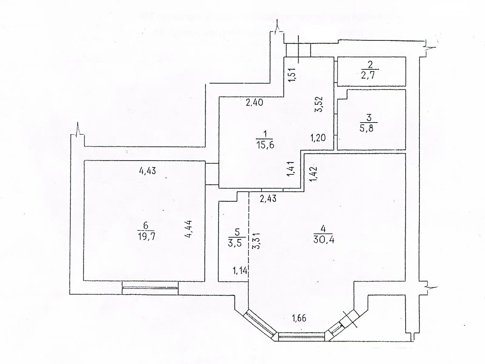 Продается 2-комнатная квартира 80 кв. м в Черкассах - фото 1