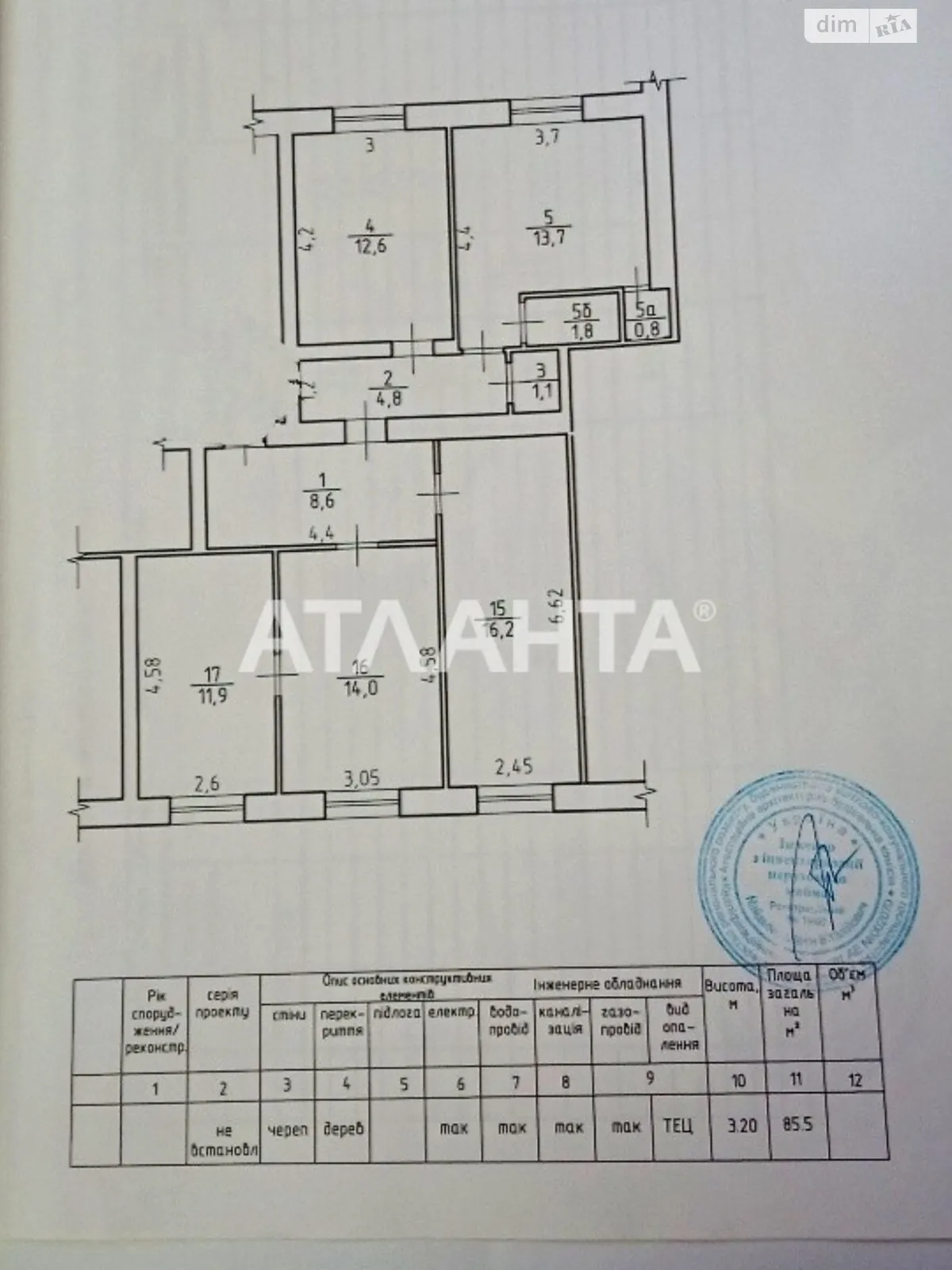 Продается 4-комнатная квартира 85.5 кв. м в Одессе, ул. Пастера