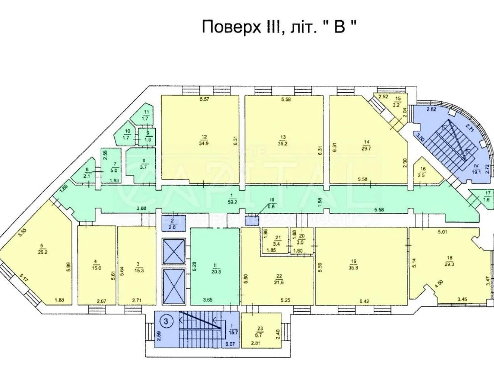 Здається в оренду офіс 350 кв. м в бізнес-центрі - фото 3