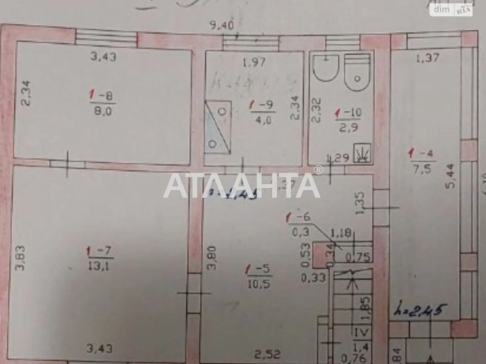 Продается дом на 2 этажа 100 кв. м с участком, цена: 15000 $