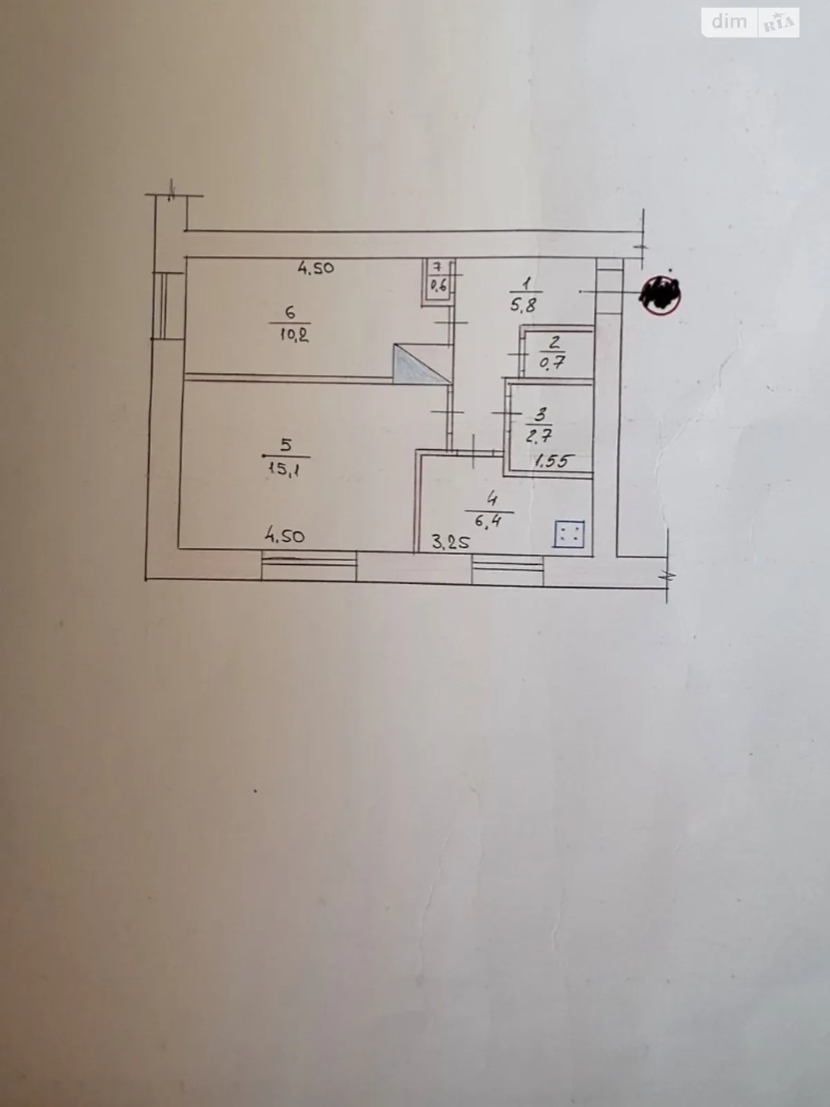 Продається 2-кімнатна квартира 41 кв. м у Вересах, цена: 15500 $