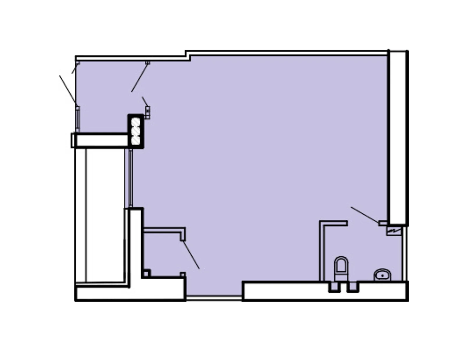 Продается офис 56.26 кв. м в бизнес-центре, цена: 56330 $