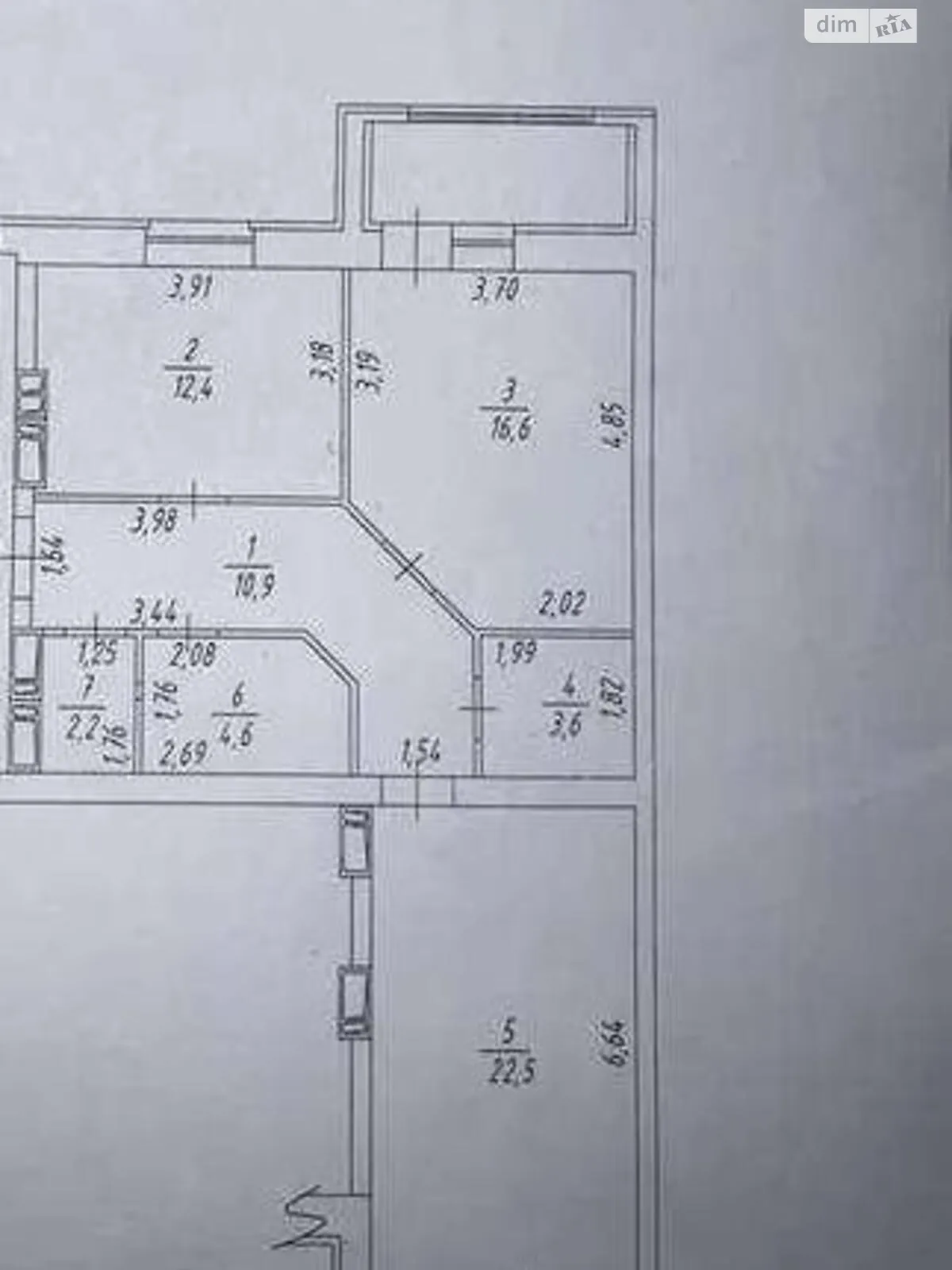 Продається 2-кімнатна квартира 78 кв. м у Харкові, вул. Ботанічна, 2