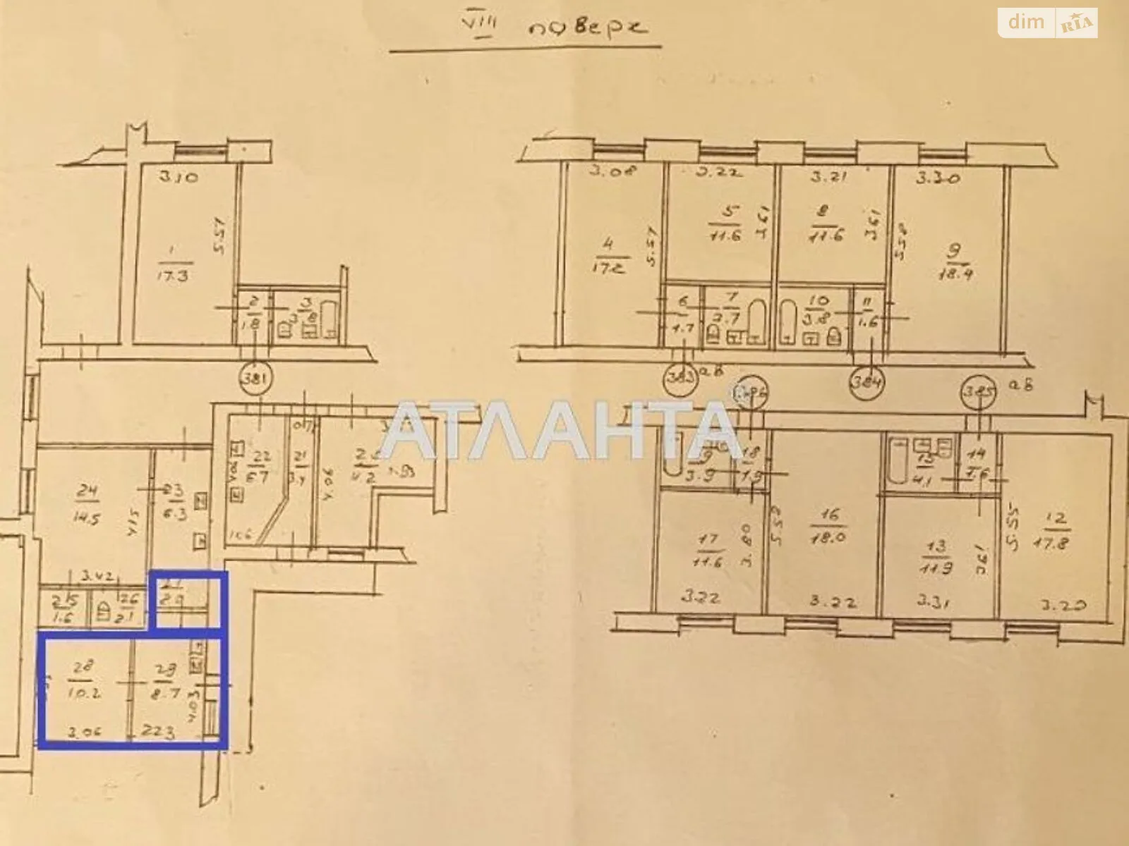 Продається 1-кімнатна квартира 21 кв. м у Одесі, вул. Академічна - фото 1