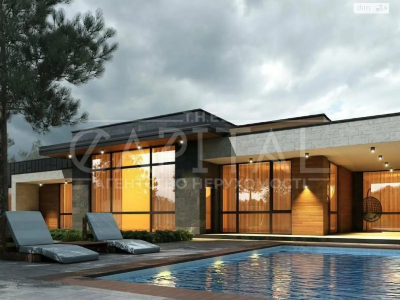 Продается одноэтажный дом 261 кв. м с бассейном, цена: 680000 $