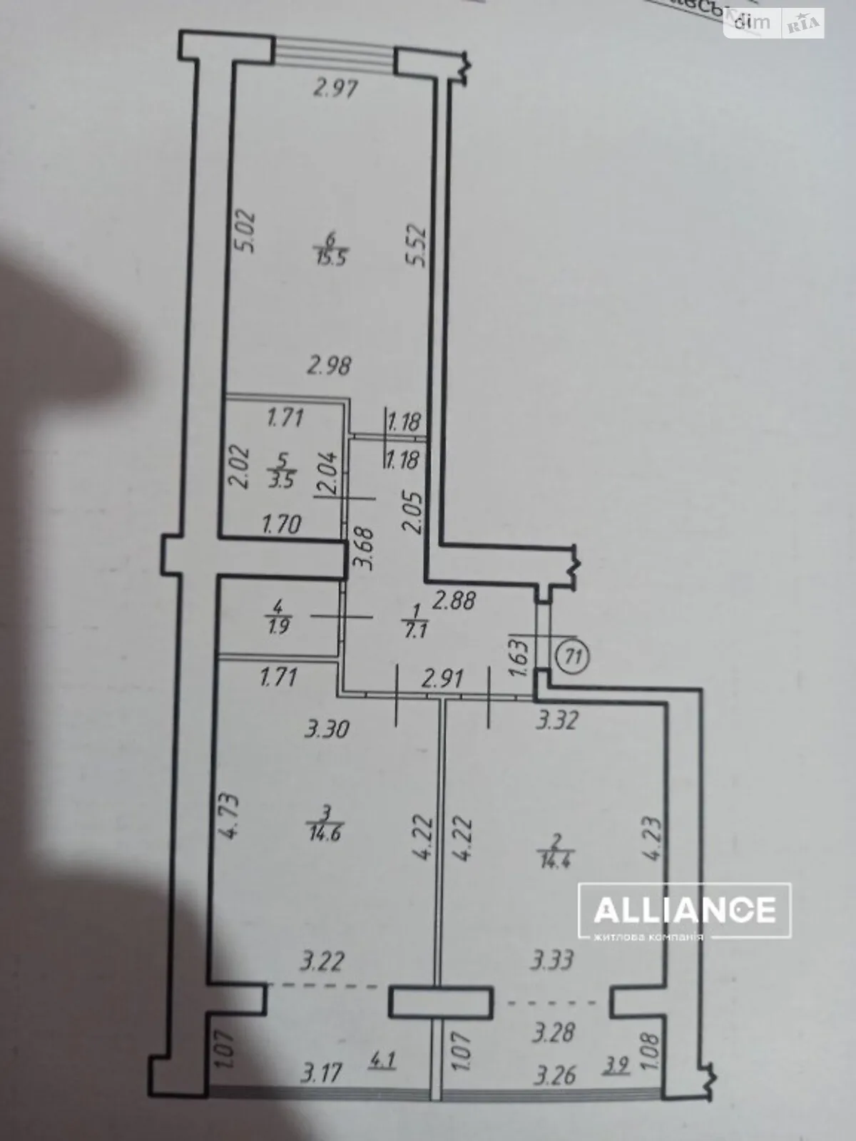 Продается 2-комнатная квартира 65 кв. м в Ивано-Франковске, цена: 73000 $