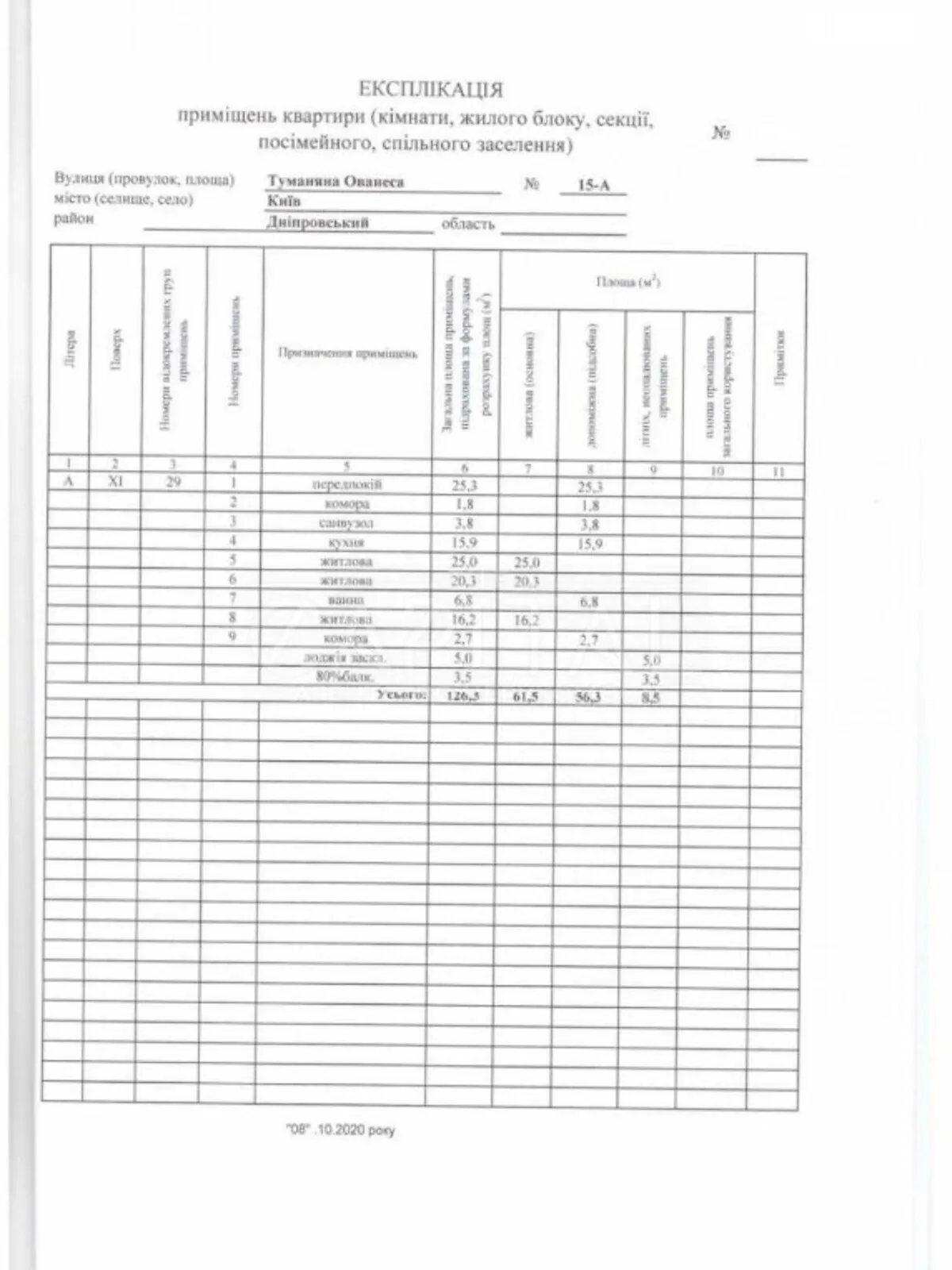 Продається 3-кімнатна квартира 127 кв. м у Києві, вул. Ованеса Туманяна, 15А